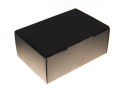 Black Textured one piece carton - Handset size 3