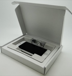 Smartphone Box: White Slimline and Pulp Insert