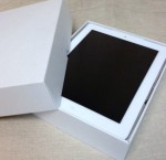 iPad Box Matte white (Versions 1-4) with power supply & leads